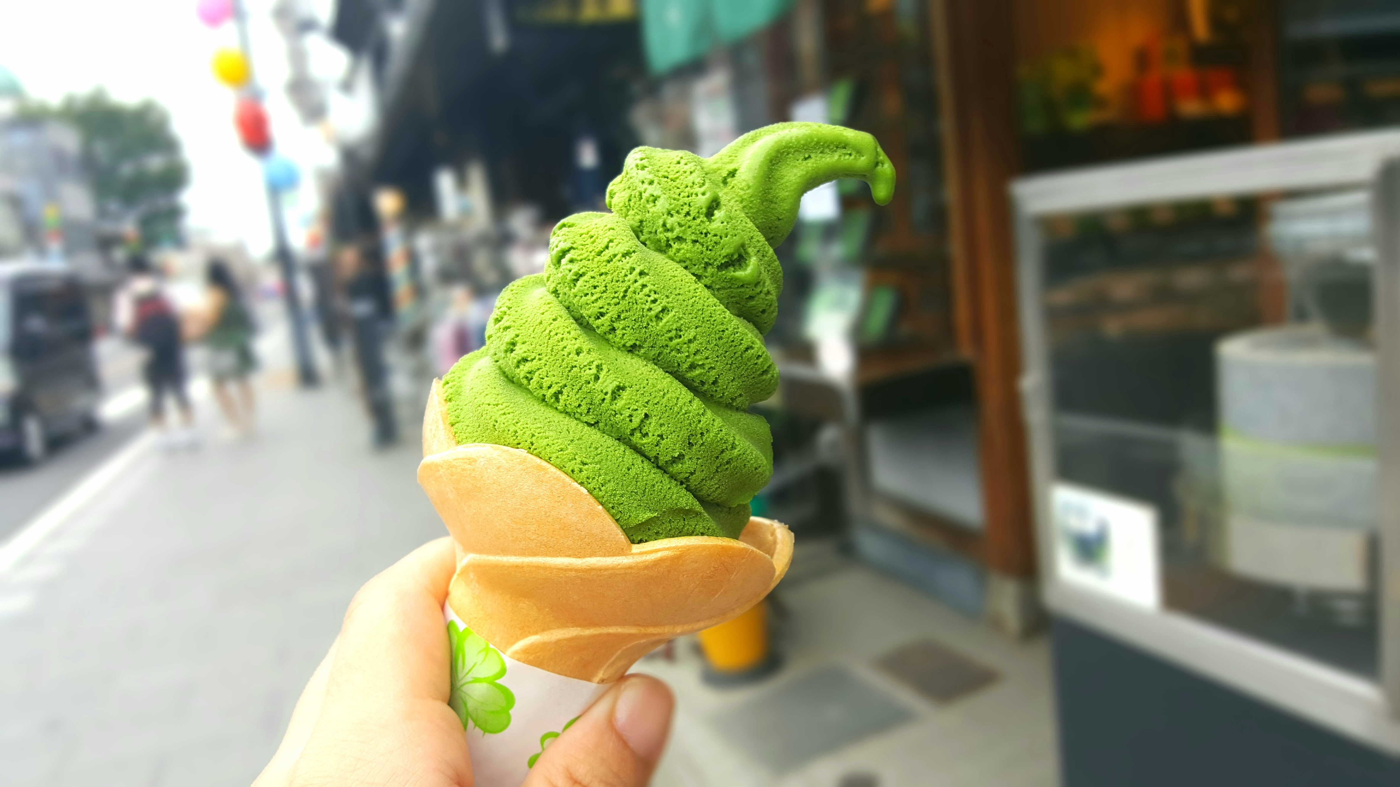 お濃茶ソフトクリーム